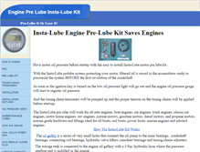 Tablet Screenshot of engineprelube.com